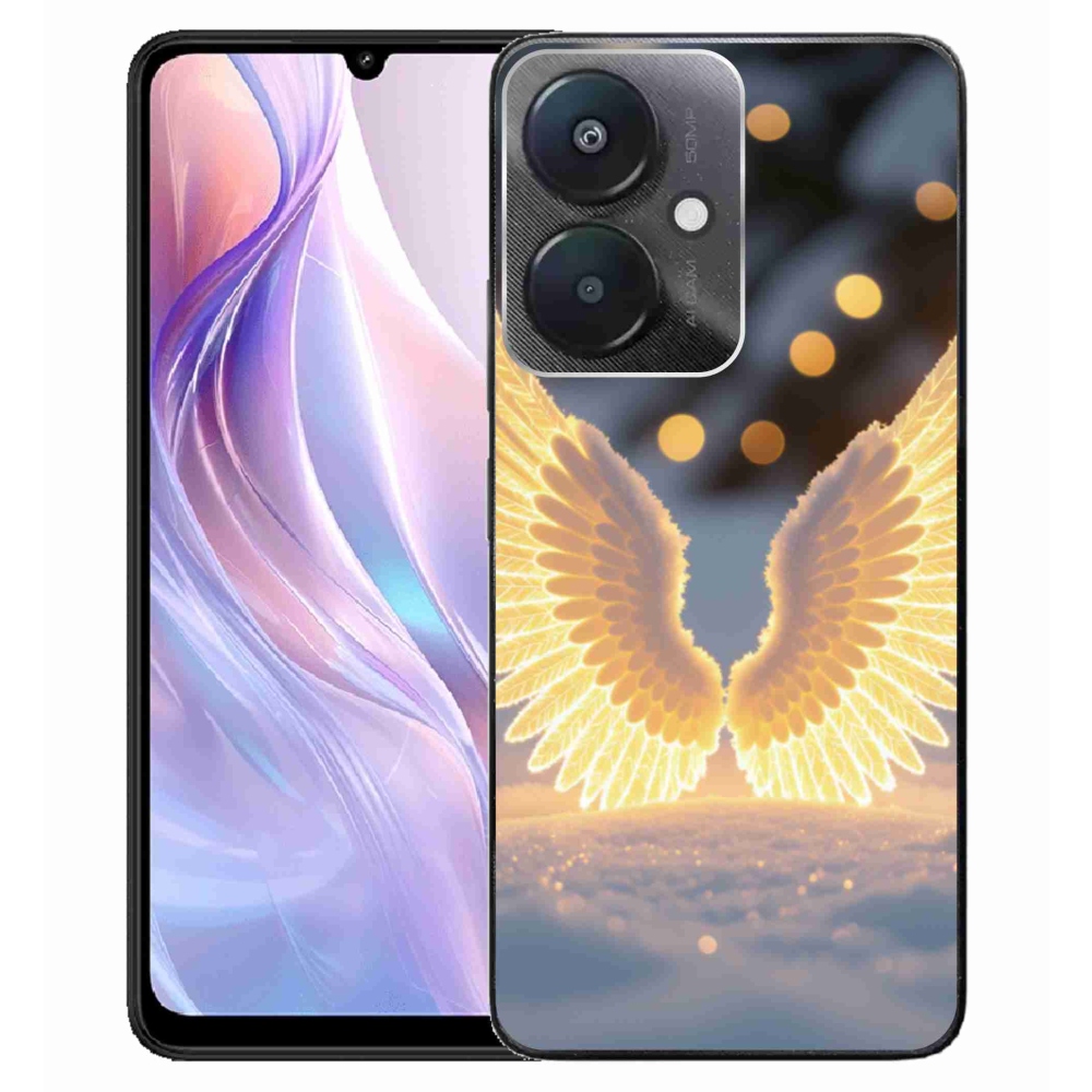 Gelový kryt mmCase na Xiaomi Redmi 13C 5G - křídla