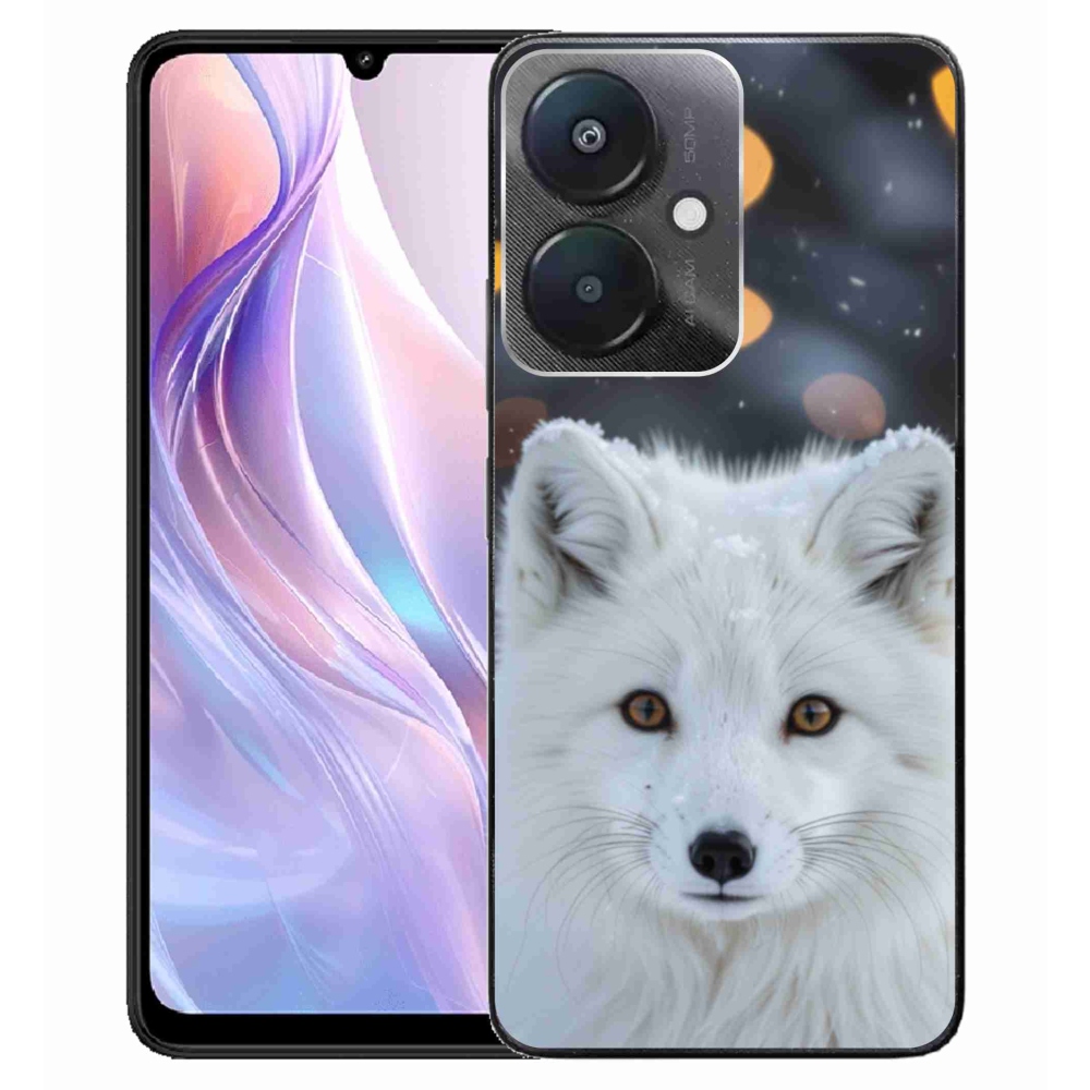 Gelový kryt mmCase na Xiaomi Redmi 13C 5G - liška polární