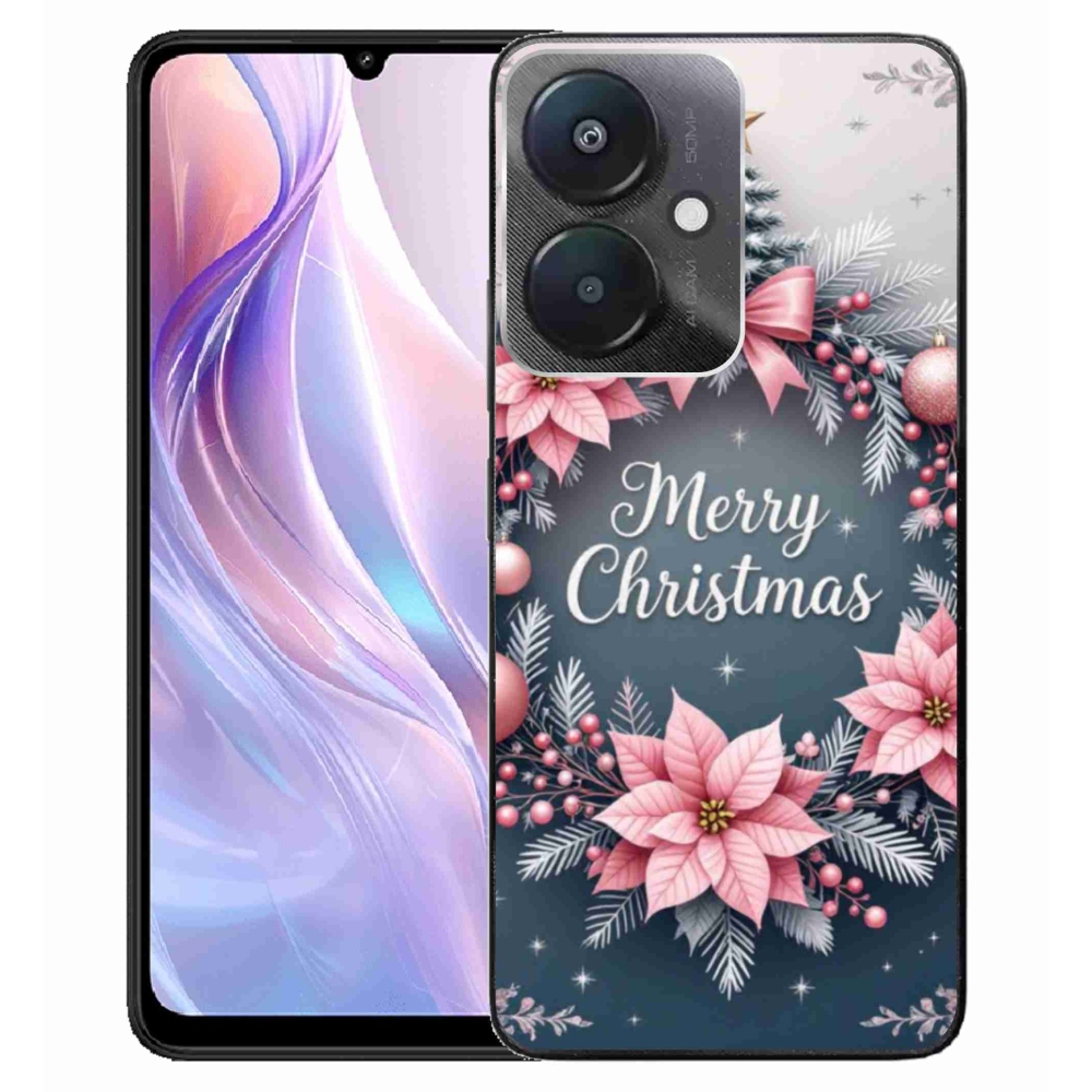 Gelový kryt mmCase na Xiaomi Redmi 13C 5G - merry christmas