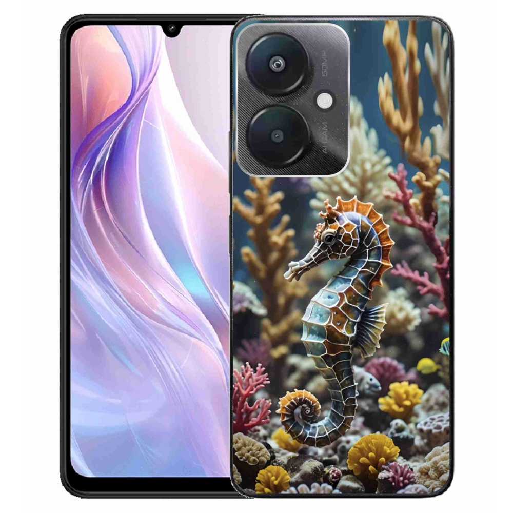 Gelový kryt mmCase na Xiaomi Redmi 13C 5G - mořský koník 2