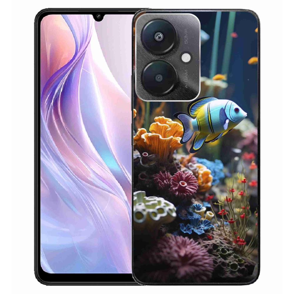 Gelový kryt mmCase na Xiaomi Redmi 13C 5G - mořský svět 5