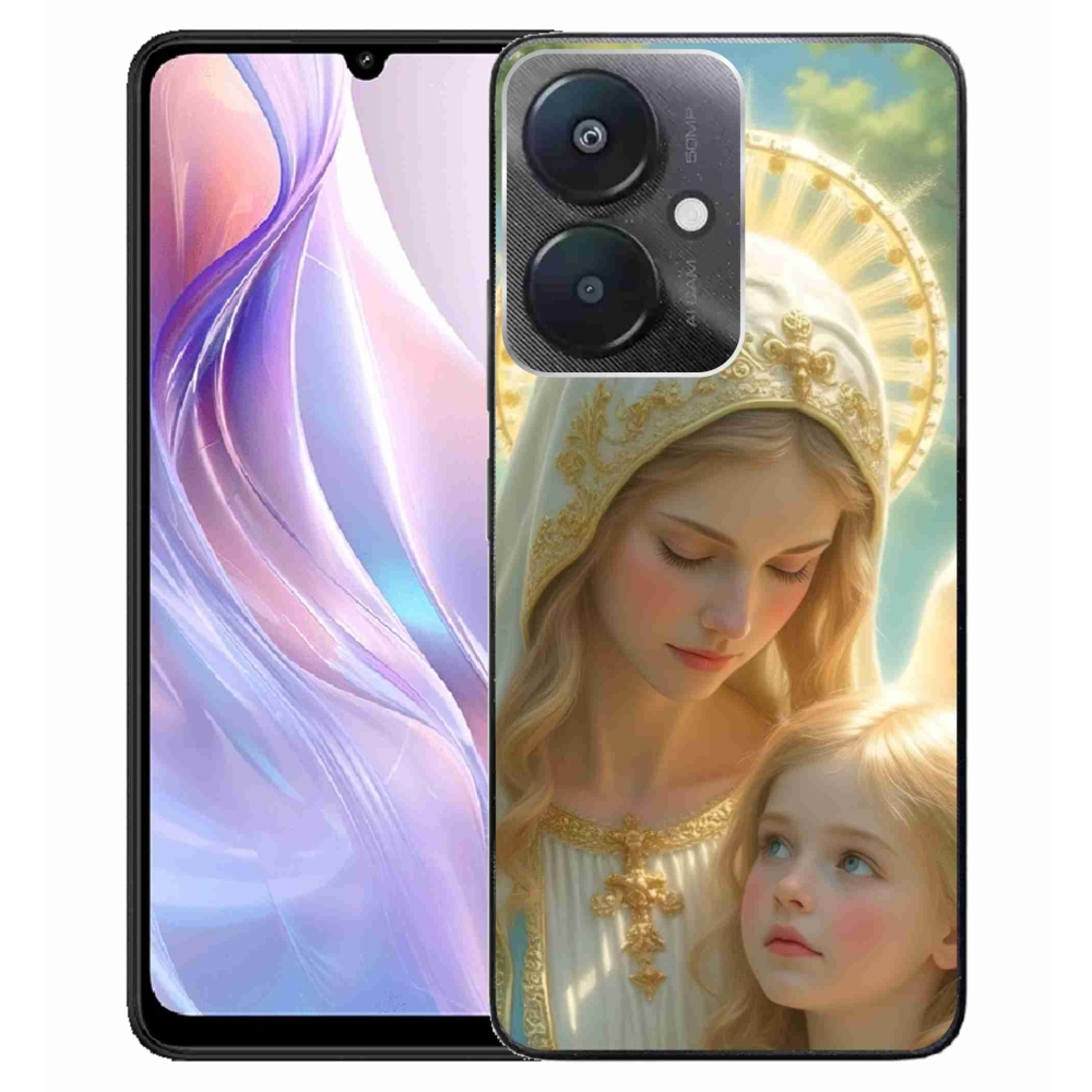 Gelový kryt mmCase na Xiaomi Redmi 13C 5G - náboženský motiv 2