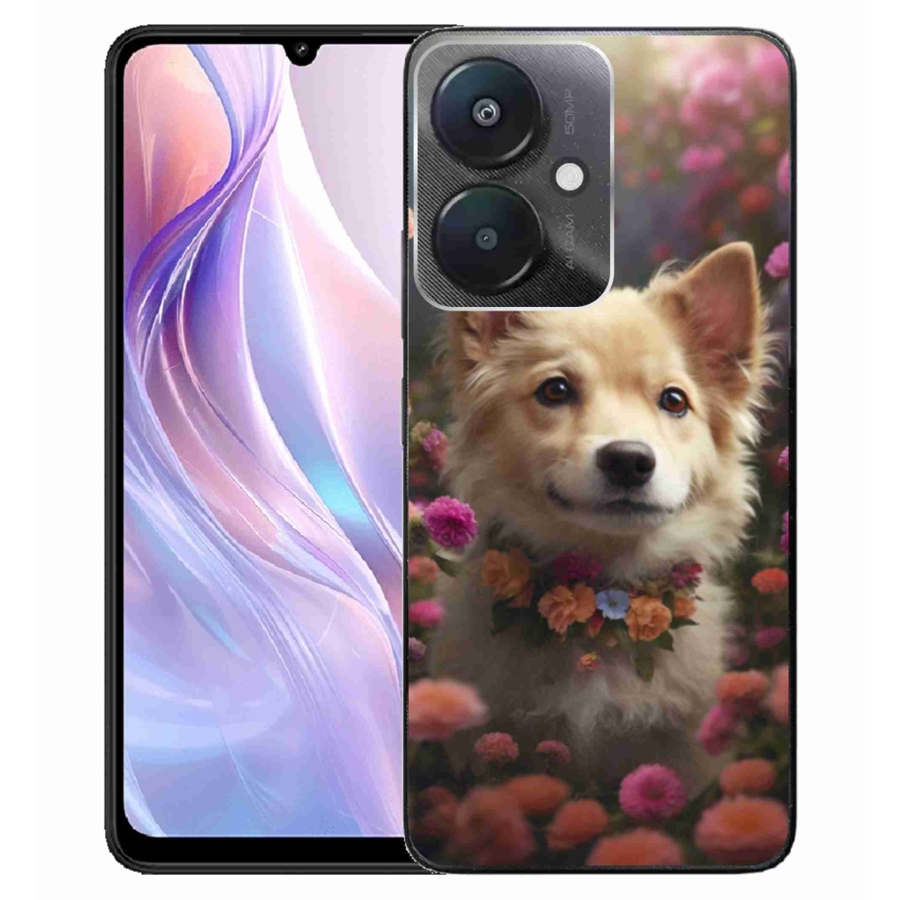 Gelový kryt mmCase na Xiaomi Redmi 13C 5G - německý špic