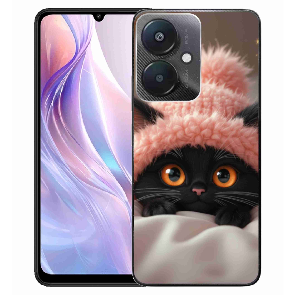 Gelový kryt mmCase na Xiaomi Redmi 13C 5G - roztomilé kotě 7