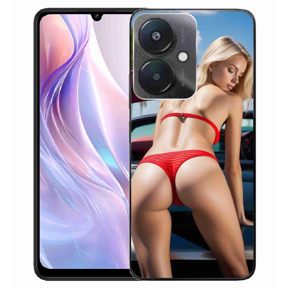 Gelový kryt mmCase na Xiaomi Redmi 13C 5G - sexy žena 2