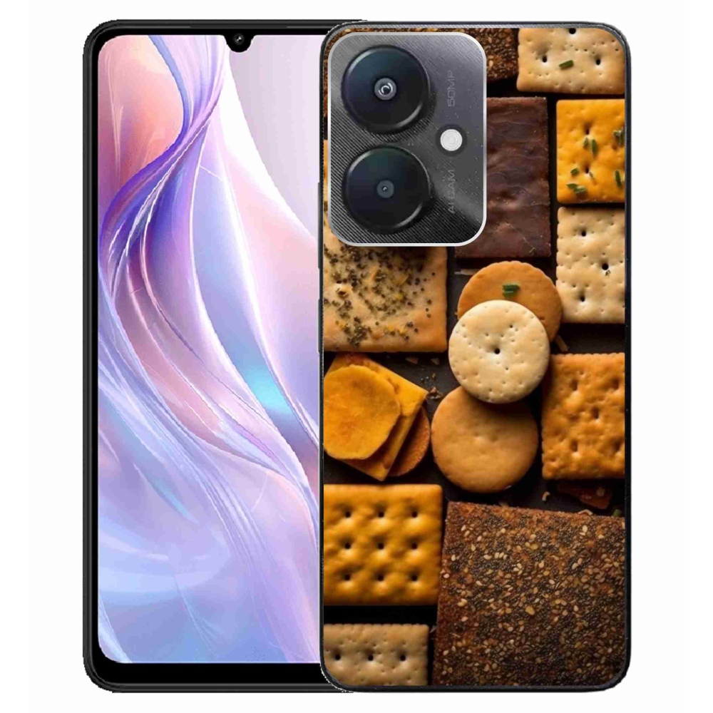 Gelový kryt mmCase na Xiaomi Redmi 13C 5G - sušenky