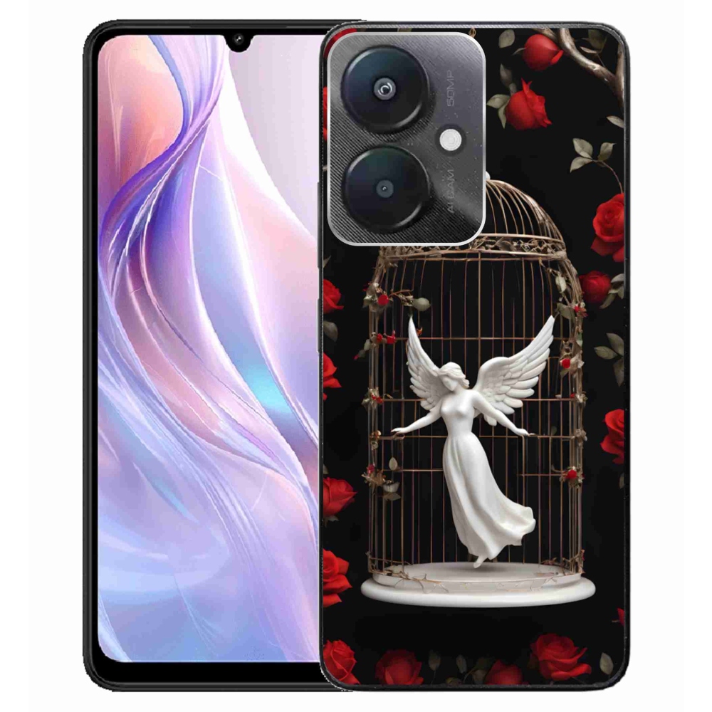 Gelový kryt mmCase na Xiaomi Redmi 13C 5G - uvězněný anděl