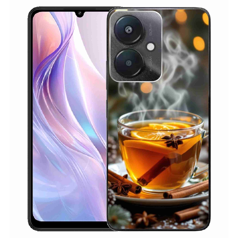 Gelový kryt mmCase na Xiaomi Redmi 13C 5G - vánoční punč