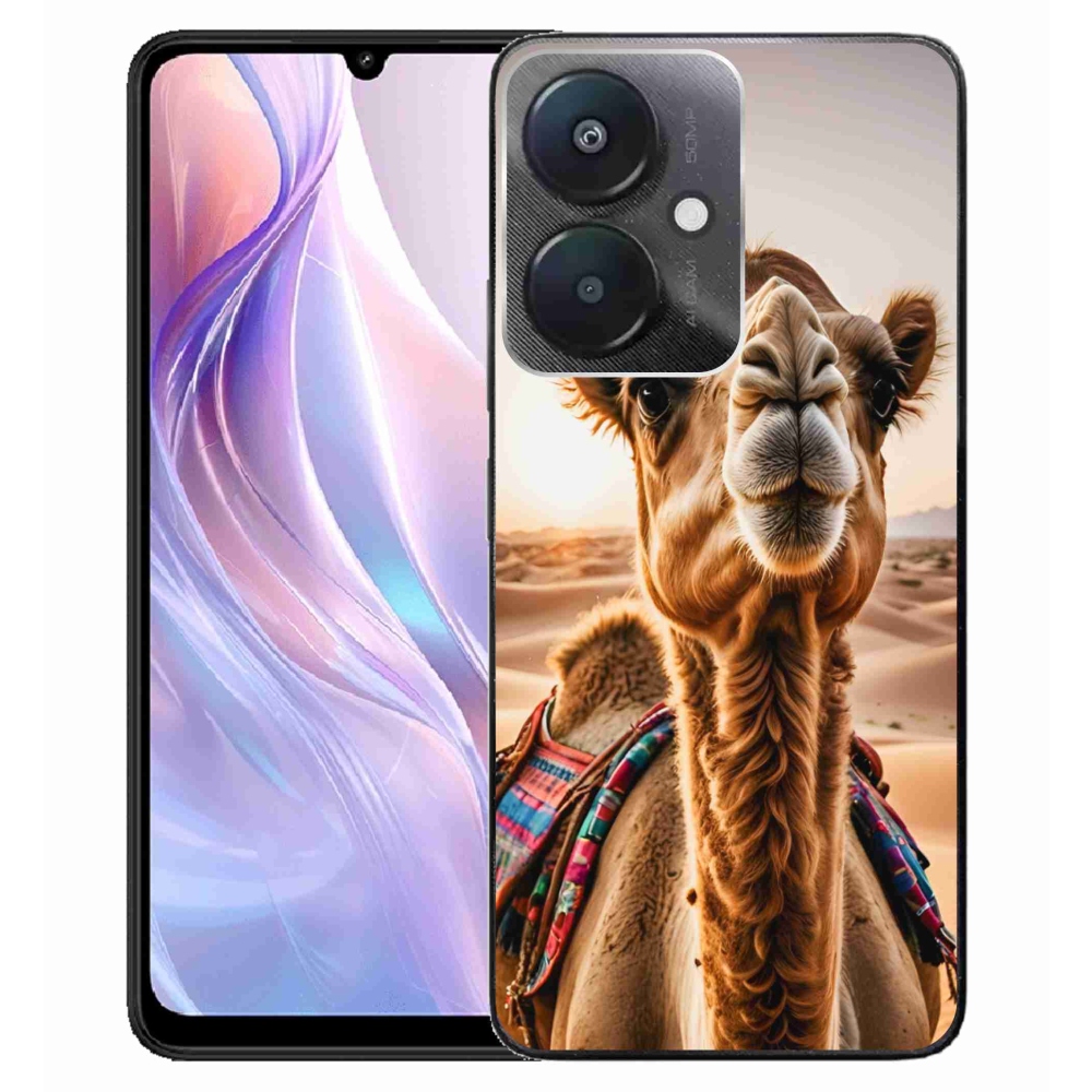 Gelový kryt mmCase na Xiaomi Redmi 13C 5G - velbloud