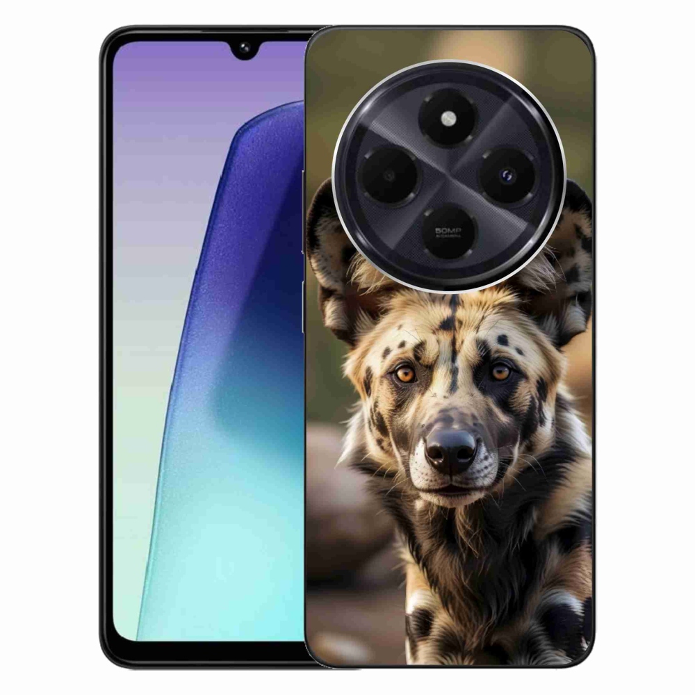 Gelový kryt mmCase na Xiaomi Redmi 14C/Poco C75 - africký divoký pes
