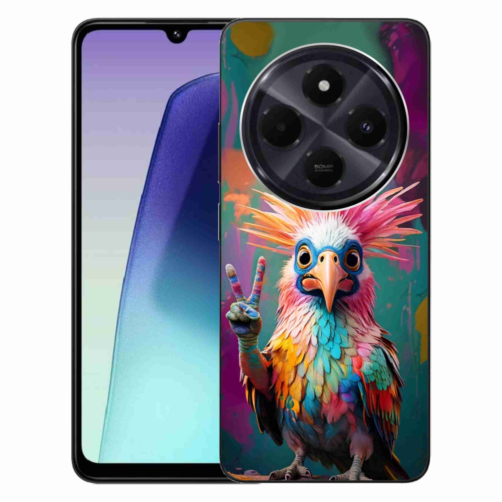 Gelový kryt mmCase na Xiaomi Redmi 14C/Poco C75 - barevný rebel