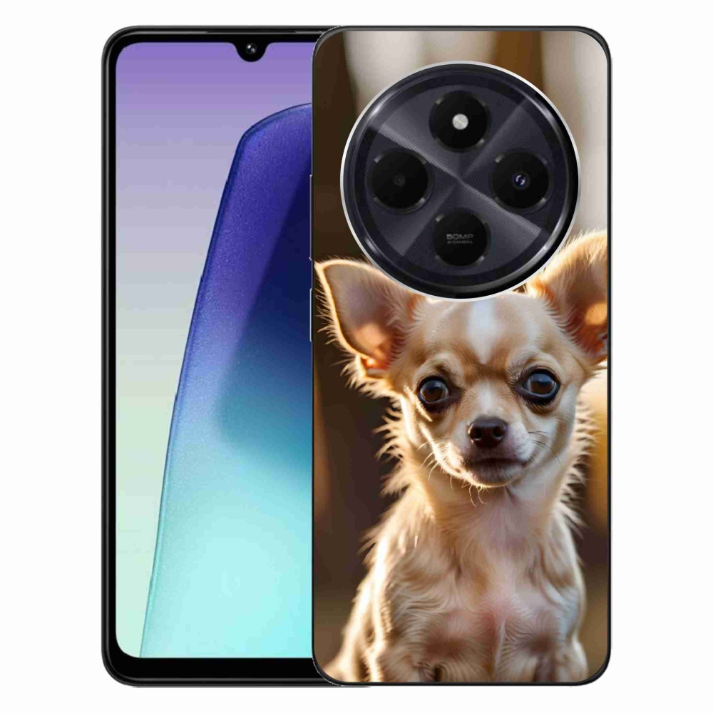 Gelový kryt mmCase na Xiaomi Redmi 14C/Poco C75 - čivava 6