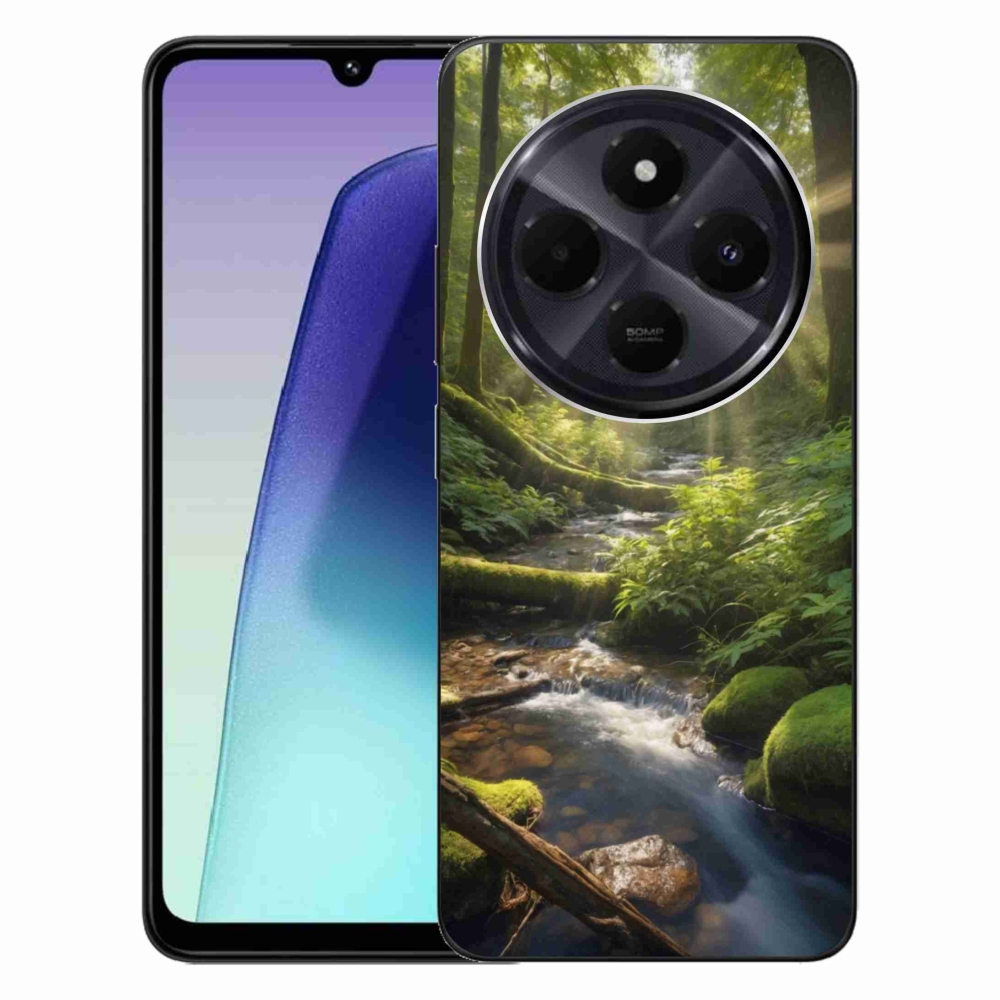 Gelový kryt mmCase na Xiaomi Redmi 14C/Poco C75 - hlubina lesa