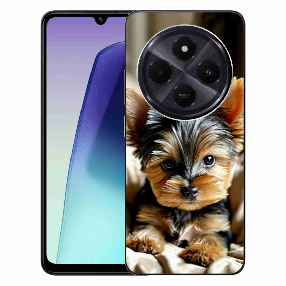 Gelový kryt mmCase na Xiaomi Redmi 14C/Poco C75 - jorkšír 11