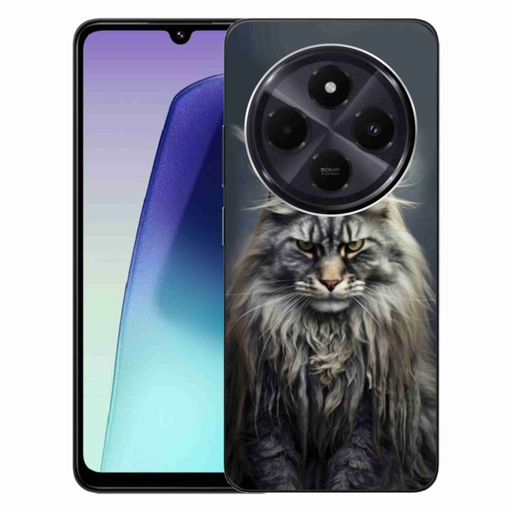 Gelový kryt mmCase na Xiaomi Redmi 14C/Poco C75 - kočíčí pohled 4