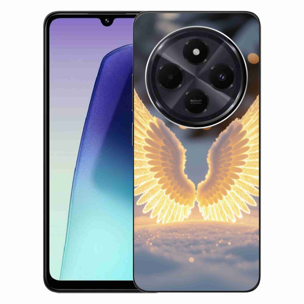 Gelový kryt mmCase na Xiaomi Redmi 14C/Poco C75 - křídla