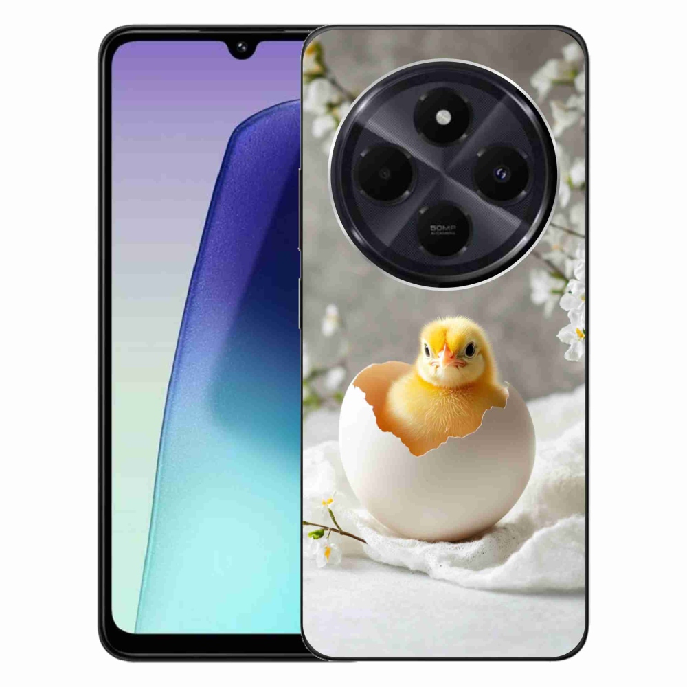 Gelový kryt mmCase na Xiaomi Redmi 14C/Poco C75 - kuřátko