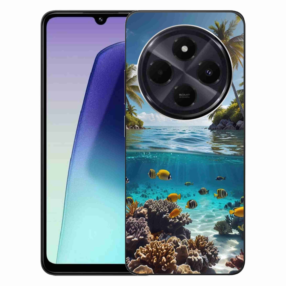 Gelový kryt mmCase na Xiaomi Redmi 14C/Poco C75 - mořský svět 4