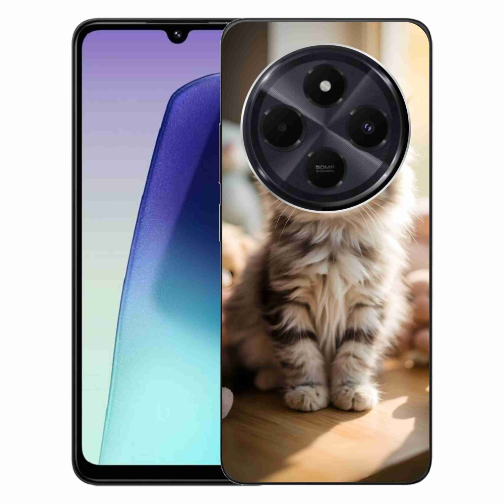 Gelový kryt mmCase na Xiaomi Redmi 14C/Poco C75 - roztomilé kotě 10