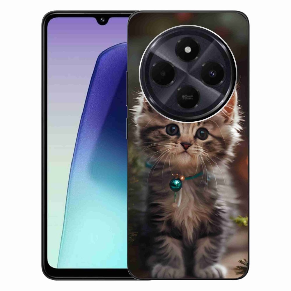 Gelový kryt mmCase na Xiaomi Redmi 14C/Poco C75 - roztomilé kotě 11