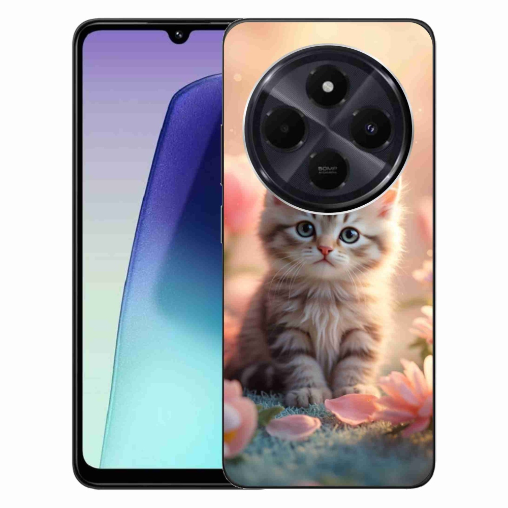 Gelový kryt mmCase na Xiaomi Redmi 14C/Poco C75 - roztomilé kotě 8