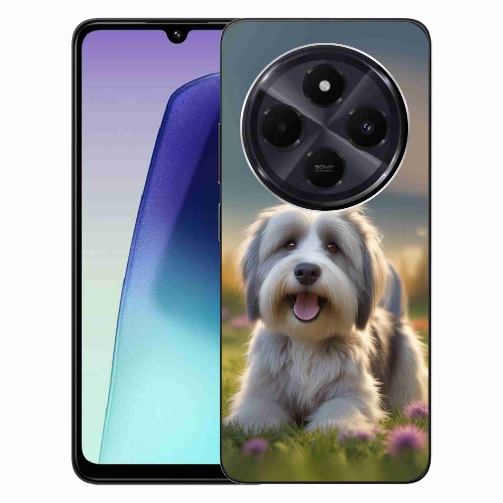 Gelový kryt mmCase na Xiaomi Redmi 14C/Poco C75 - roztomilý havanský psík