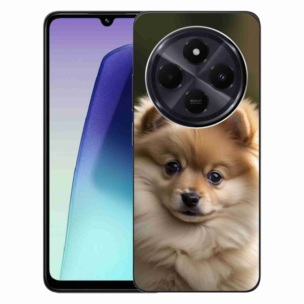 Gelový kryt mmCase na Xiaomi Redmi 14C/Poco C75 - roztomilý pomeranian 2