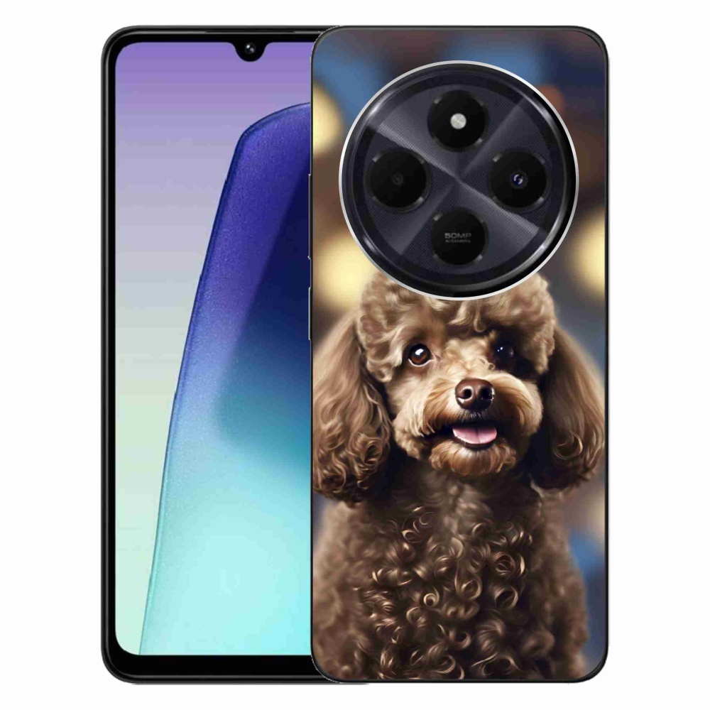 Gelový kryt mmCase na Xiaomi Redmi 14C/Poco C75 - roztomilý pudl