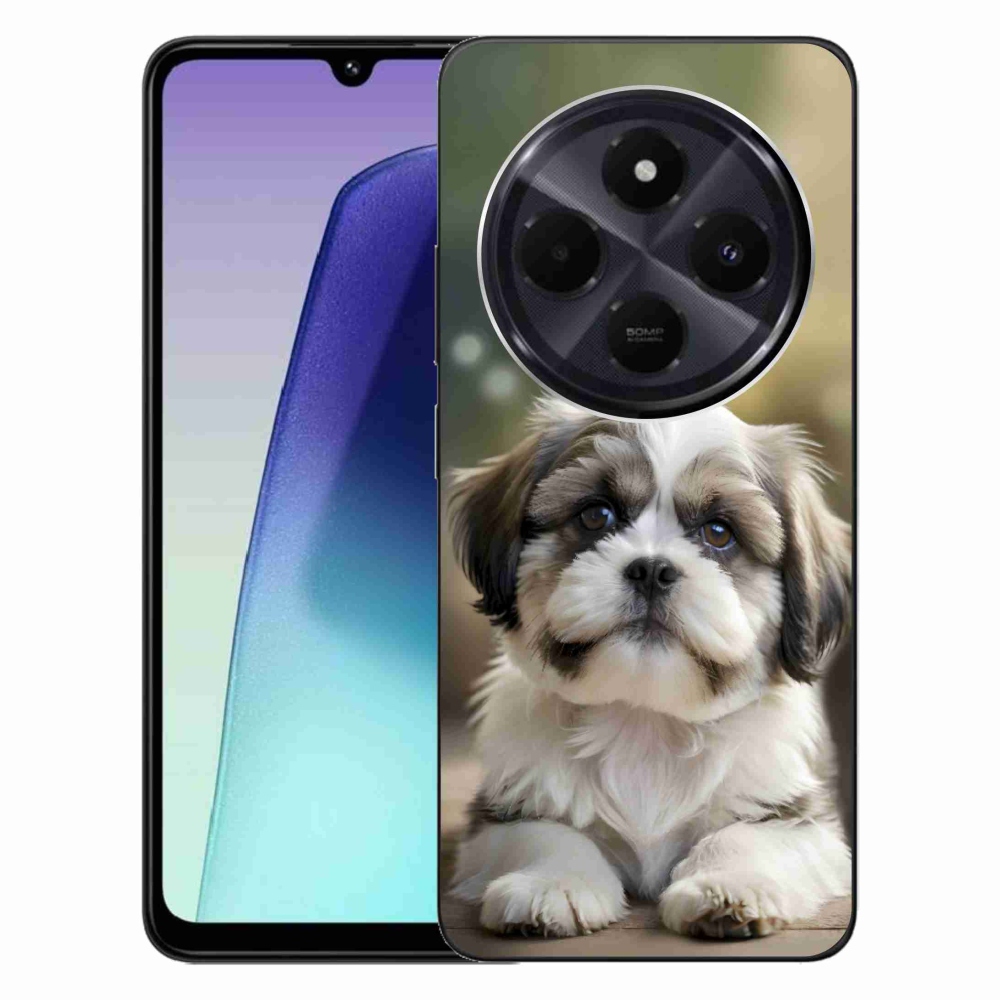 Gelový kryt mmCase na Xiaomi Redmi 14C/Poco C75 - roztomilý shih-tzu