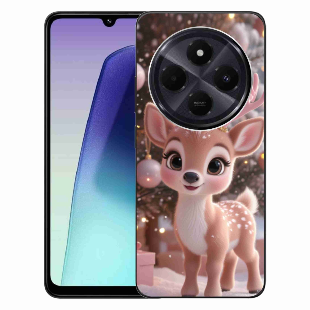 Gelový kryt mmCase na Xiaomi Redmi 14C/Poco C75 - roztomilý sob