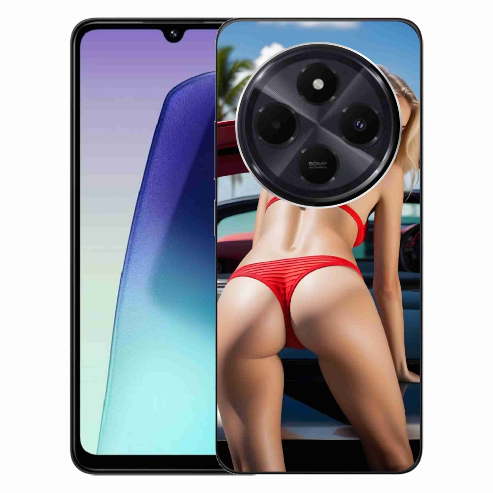 Gelový kryt mmCase na Xiaomi Redmi 14C/Poco C75 - sexy žena 2
