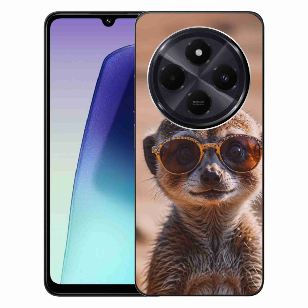 Gelový kryt mmCase na Xiaomi Redmi 14C/Poco C75 - stylová surikata