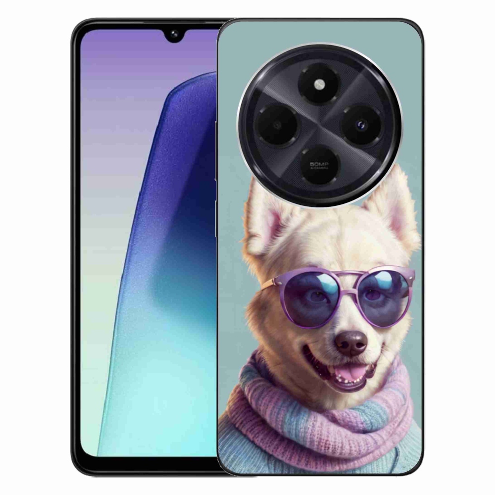 Gelový kryt mmCase na Xiaomi Redmi 14C/Poco C75 - stylový německý špic