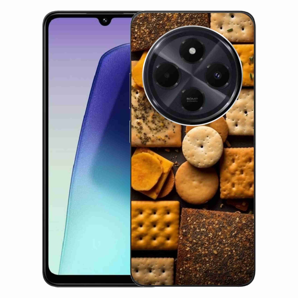 Gelový kryt mmCase na Xiaomi Redmi 14C/Poco C75 - sušenky