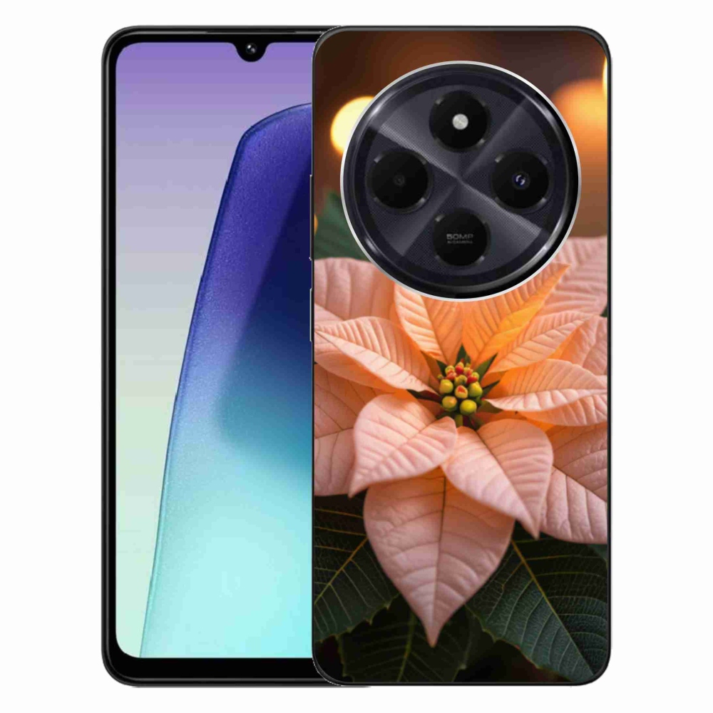 Gelový kryt mmCase na Xiaomi Redmi 14C/Poco C75 - vánoční hvězda