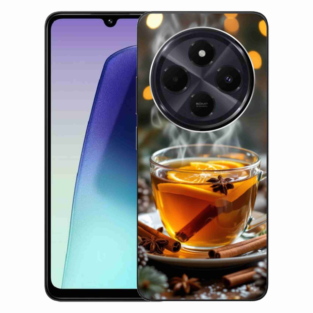 Gelový kryt mmCase na Xiaomi Redmi 14C/Poco C75 - vánoční punč