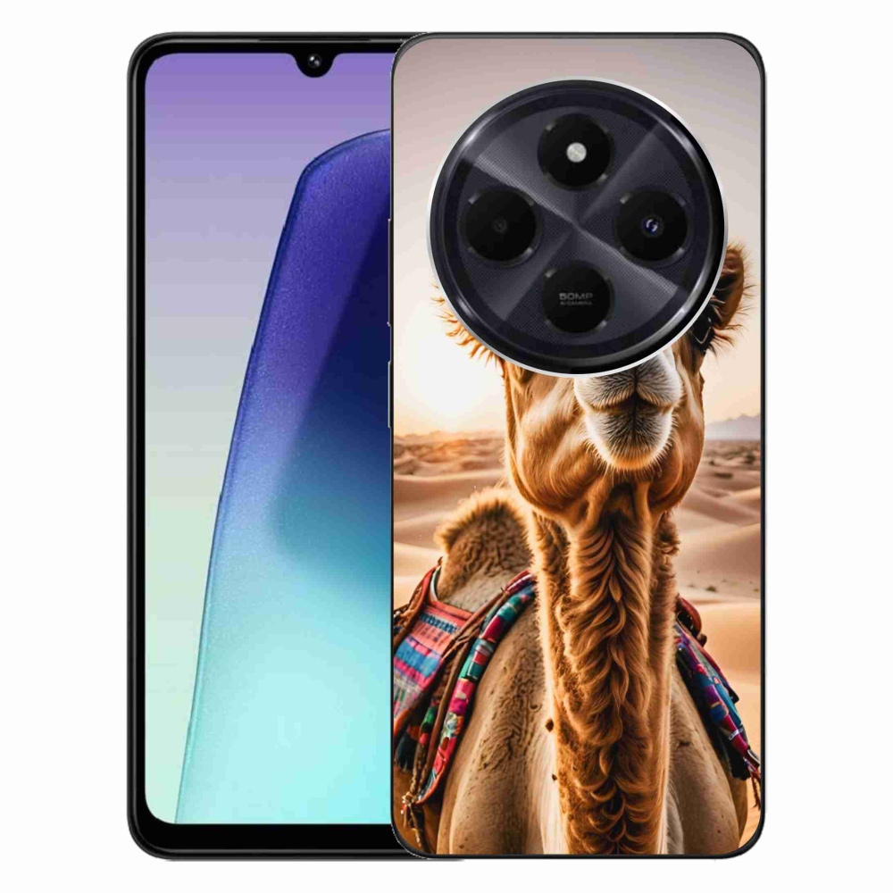 Gelový kryt mmCase na Xiaomi Redmi 14C/Poco C75 - velbloud