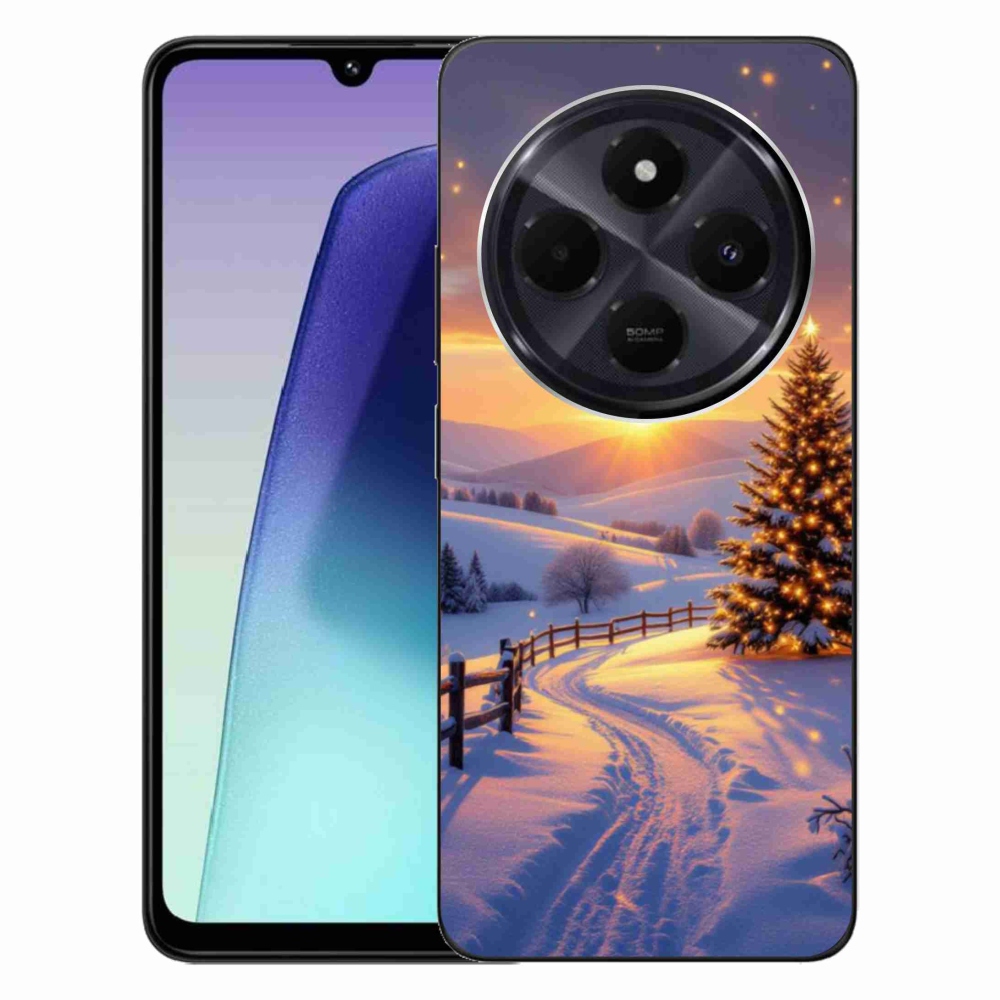 Gelový kryt mmCase na Xiaomi Redmi 14C/Poco C75 - zimní krajina