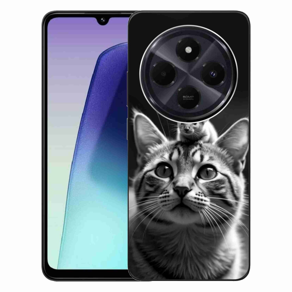 Gelový kryt mmCase na Xiaomi Redmi 14C/Poco C75 - zvířecí přátelství 2