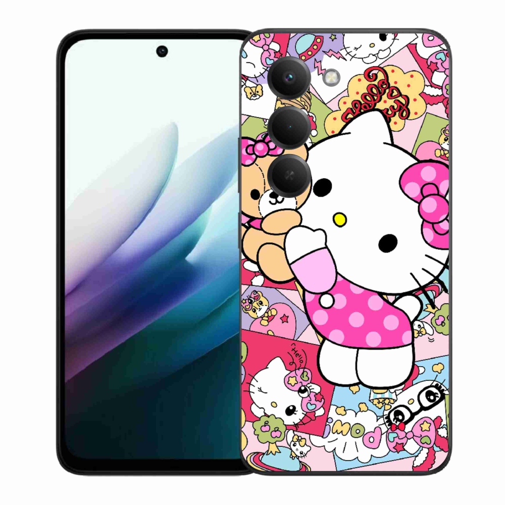 Gelový kryt mmCase na Xiaomi Redmi 15 4G/5G 171 mm - cute kitty