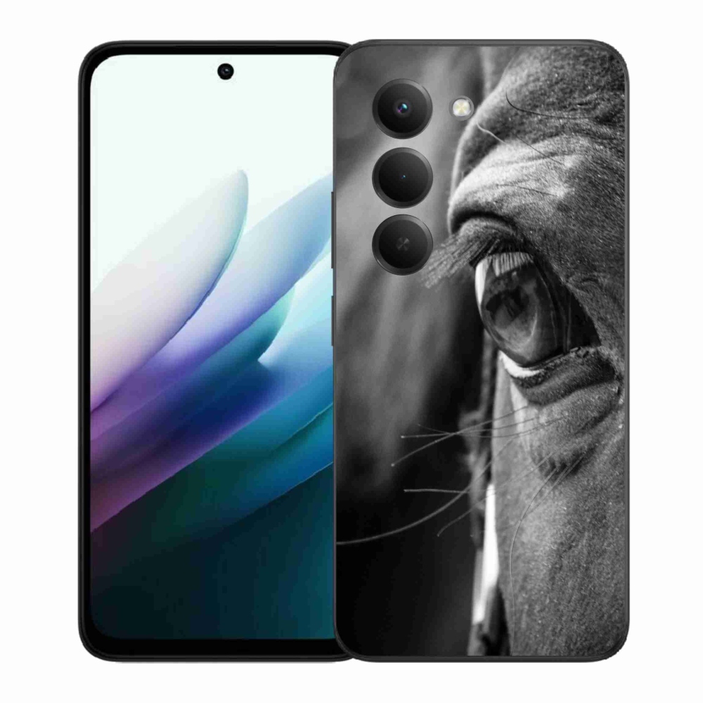 Gelový kryt mmCase na Xiaomi Redmi 15 4G/5G 171 mm - koňský pohled