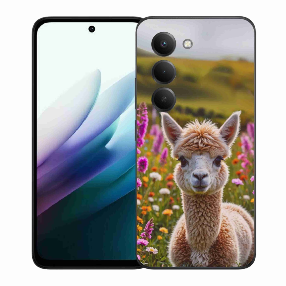 Gelový kryt mmCase na Xiaomi Redmi 15 4G/5G 171 mm - lama na louce