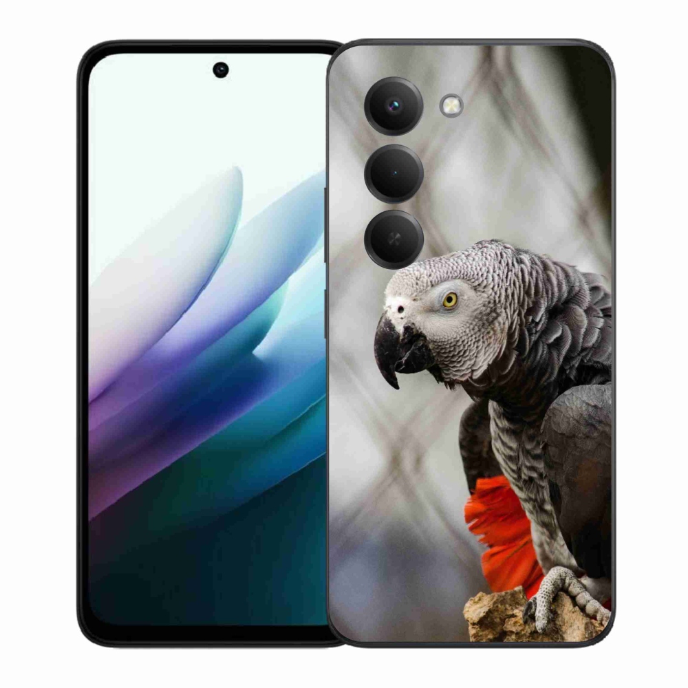 Gelový kryt mmCase na Xiaomi Redmi 15 4G/5G 171 mm - papoušek žako 3