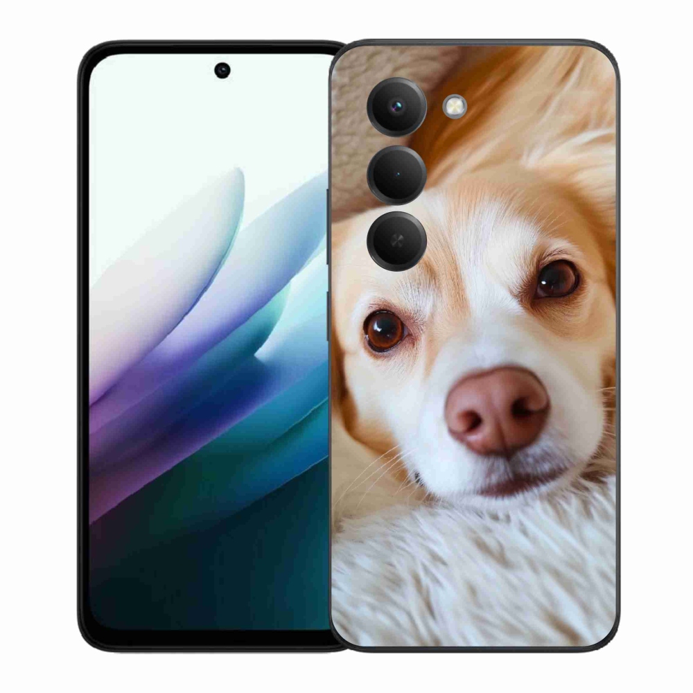 Gelový kryt mmCase na Xiaomi Redmi 15 4G/5G 171 mm - Roztomilá čivava