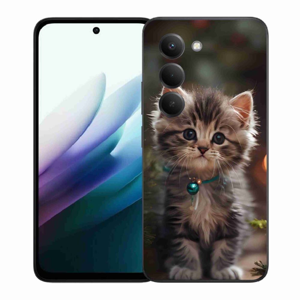 Gelový kryt mmCase na Xiaomi Redmi 15 4G/5G 171 mm - roztomilé kotě 11