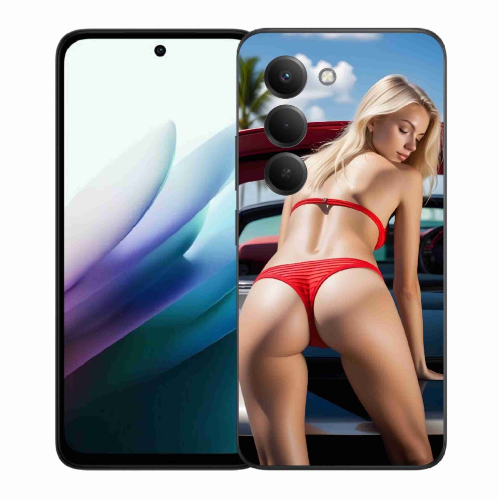 Gelový kryt mmCase na Xiaomi Redmi 15 4G/5G 171 mm - sexy žena 2