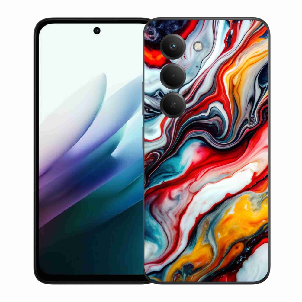 Gelový kryt mmCase na Xiaomi Redmi 15 4G/5G 171mm - abstraktní motiv 35