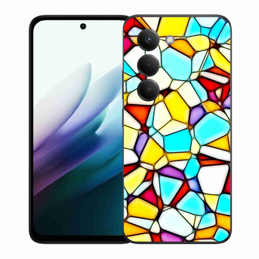 Gelový kryt mmCase na Xiaomi Redmi 15 4G/5G 171mm - abstraktní motiv 40