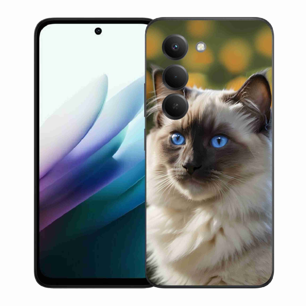 Gelový kryt mmCase na Xiaomi Redmi 15 4G/5G 171mm - bílý ragdoll