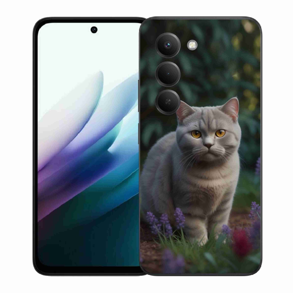 Gelový kryt mmCase na Xiaomi Redmi 15 4G/5G 171mm - britská kočka